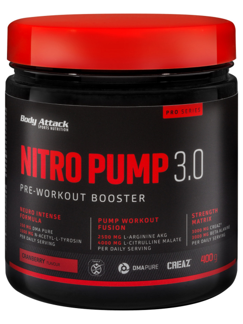 Nitro Pump 3.0 - Booster mit verbesserter Formel