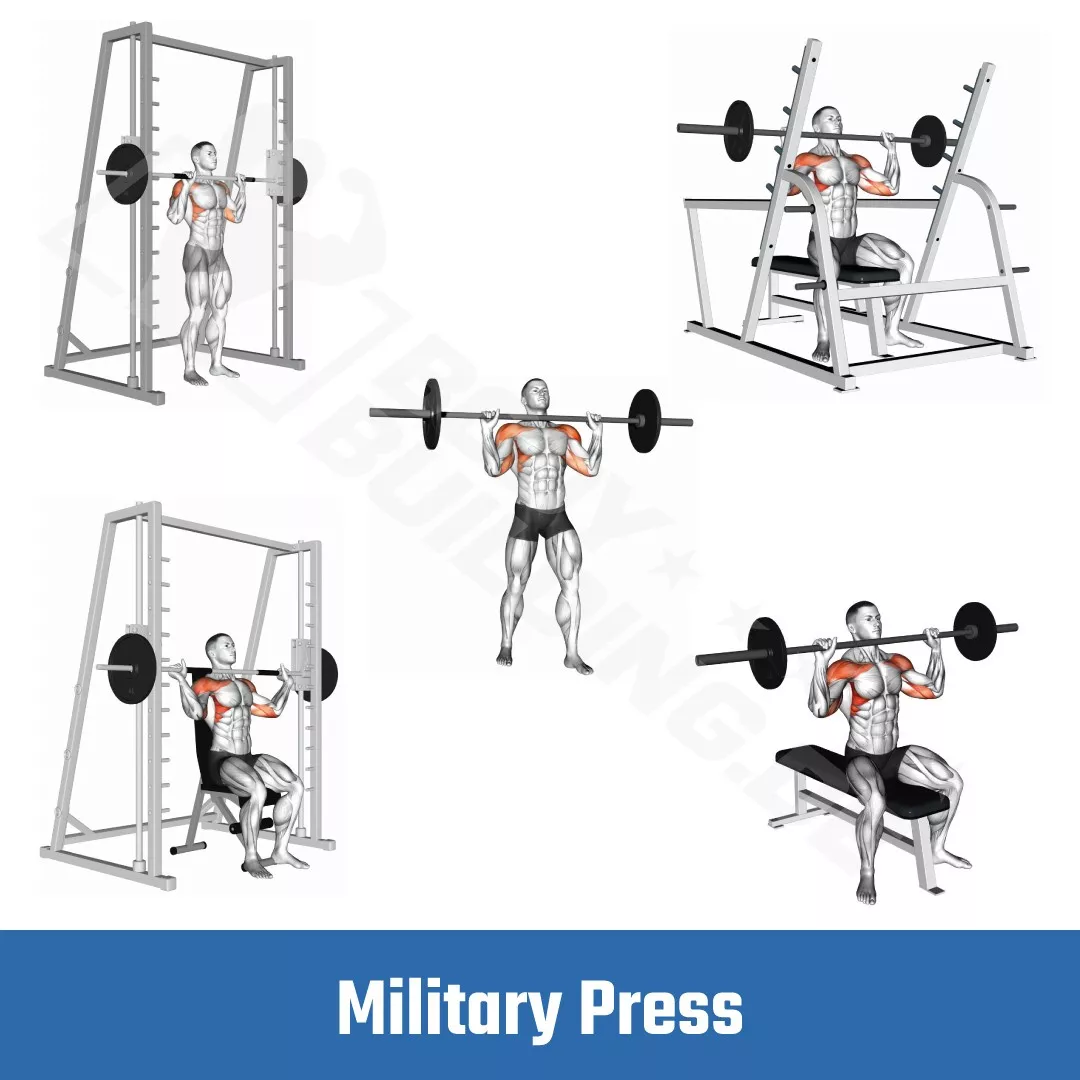 Military Press Übungen Varianten